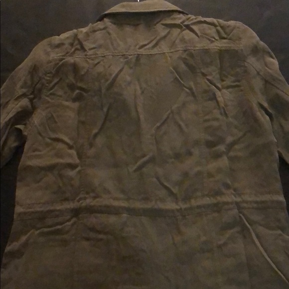 Olive Color Utility Jacket - Picture 11 of 11